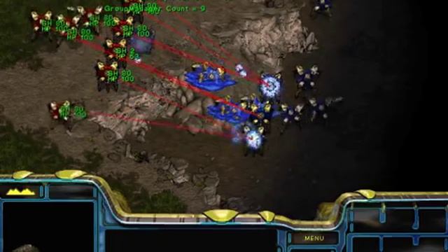 Starcraft BWAPI Case-Based Reasoning + Reinforcement Learning Custom AI смотреть онлайн