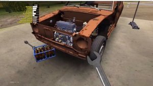 как установить двигатель в игра My Summer Car без подёмника