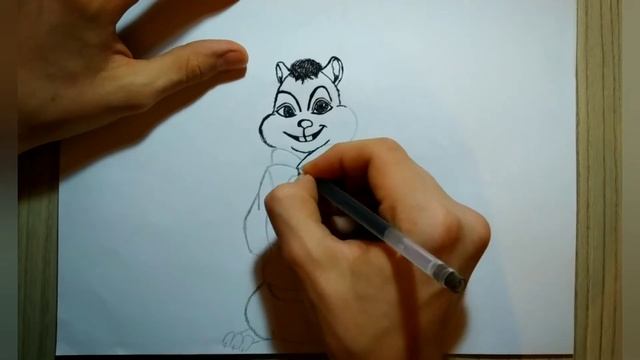 Как нарисовать Элвина из Элвин и бурундуки | How to draw a Alvin смотреть онлайн