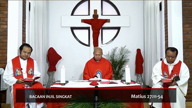 PERAYAAN EKARISTI (ONLINE) HARI RAYA MINGGU PALMA - 5 APRIL 2020 смотреть онлайн