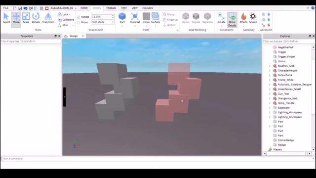 Roblox Studio Tutorials 2017: A Simple Guide To Using Unions in Studio смотреть онлайн