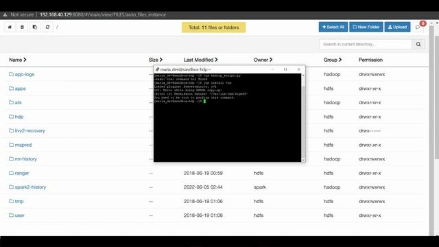 Hadoop - Using HDFS & Python Quering Data смотреть онлайн
