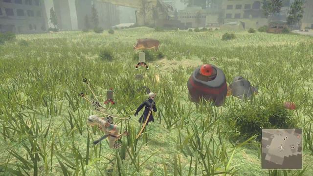 GOD Of Moar - DAT ROBOT BUTT - NIER AUTOMATA PC - MAX SETTINGS 4K - 9S ROUTE REVEALING OUTFIT - PT смотреть онлайн