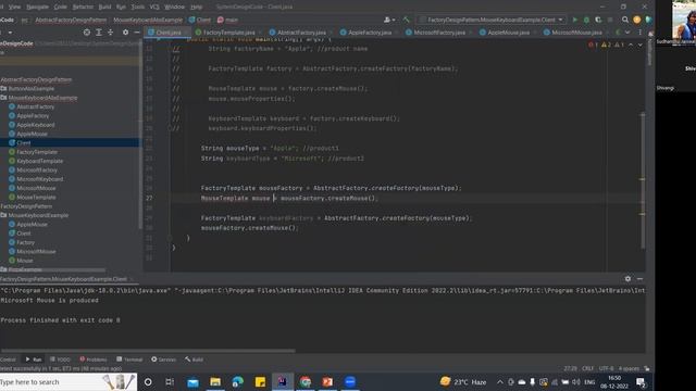 3. Abstract Factory Design Pattern - Part 2 | What, Why and How | With Code (Java) смотреть онлайн