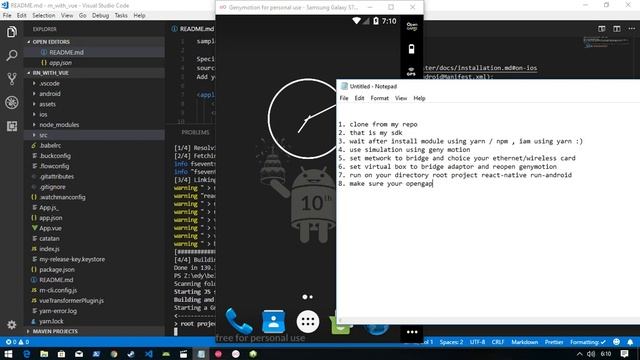 vue native camera & gps смотреть онлайн