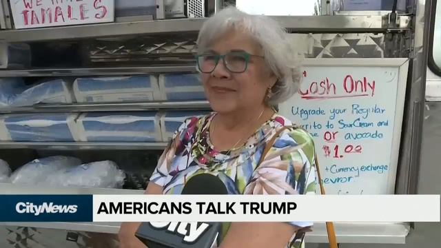 Americans react to Trump's comments on Canada смотреть онлайн
