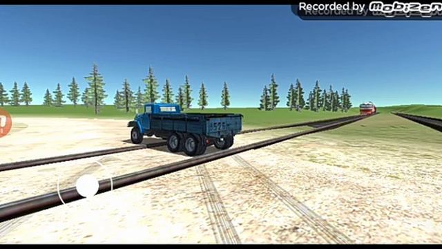 Soviet car simulator prenium поезд cбыла машину на железнодорожном переезде (2) часть 1 смотреть онлайн
