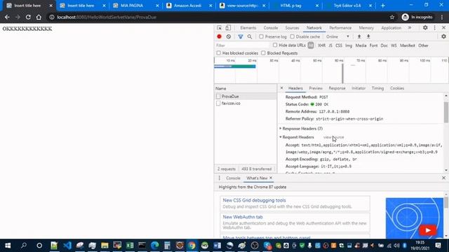 Servlet - parte 3 - Invocazione Servlet con DoPost смотреть онлайн