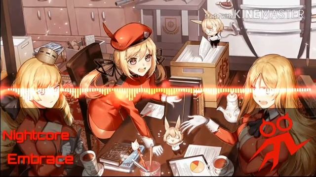 [Nightcore] - Embrace (Panzer Waltz) смотреть онлайн