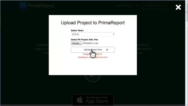 Reporting App for Oracle Primavera P6 смотреть онлайн