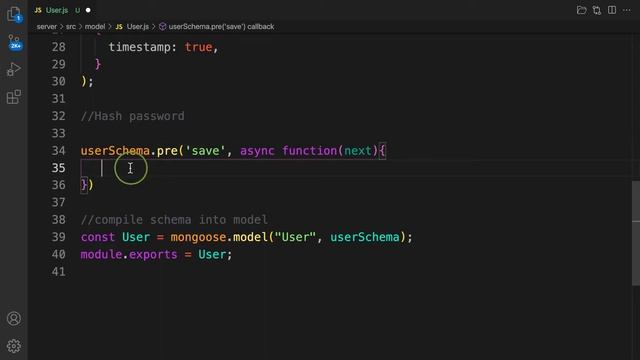 ? mern stack tutorial project #12. Hash User Password | mern stack project ? смотреть онлайн