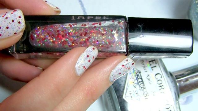 Идея маникюра: Хипстер+Пинап, или белый долматинец в сарафане в красный горох:) смотреть онлайн