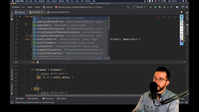 Intersección o nodos en una LinkedList (Lista Enlazada) смотреть онлайн