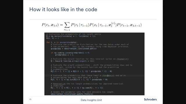 Bayesian Online Change-Point Detection - Schroders [Tech Sessions] смотреть онлайн