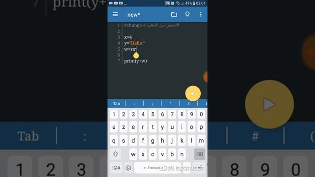 شرح 6 : التحويل بين المتغيرات (int-float-str-chr) | Learn Python 3 смотреть онлайн