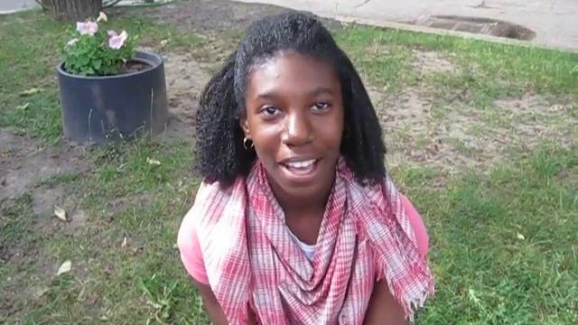 Interview with Latoya Thomas before filming. смотреть онлайн
