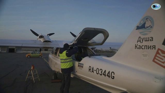 Ученые ВНИРО проводят авиаучет каспийского тюленя смотреть онлайн