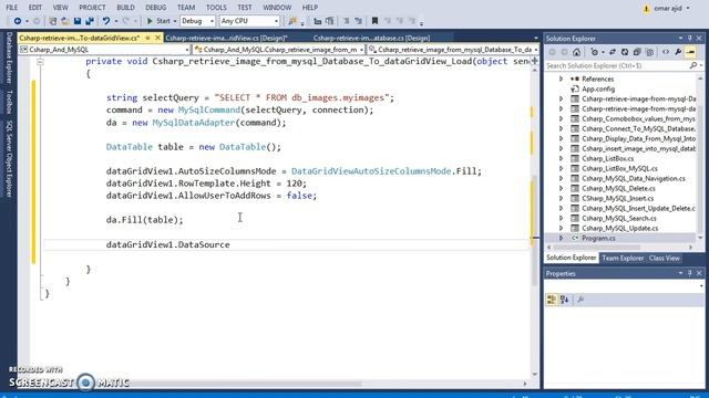 C# - How To Retrieve Image From MySQL Database To dataGridview Using C# [ with source code ] смотреть онлайн