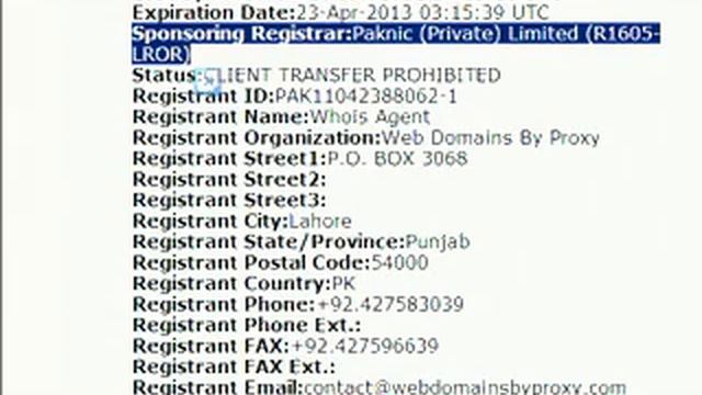 Website WHOIS (by "Show IP") смотреть онлайн