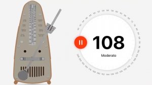 108 BPM metronome