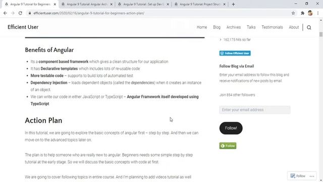 Angular Tutorial #1 - Angular architecture смотреть онлайн