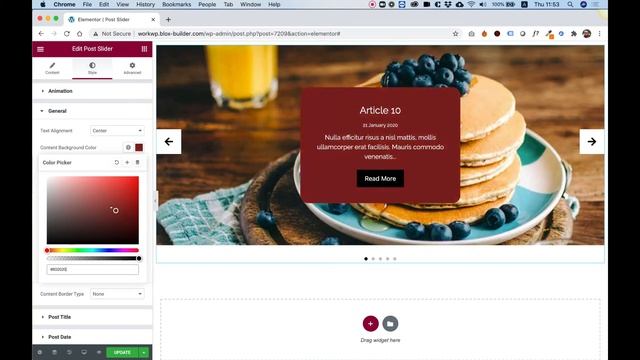Post Slider Widget for Elementor смотреть онлайн