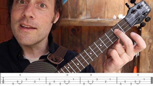 Beatles Ukulele Riff In 3 Min!  
