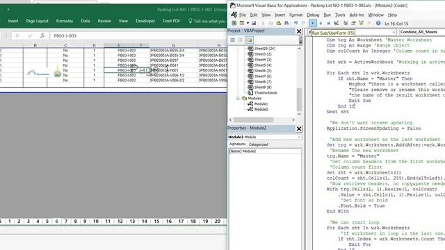 5- How To Combine All Sheets in One Sheets In Excel VBA Hindi/Urdu смотреть онлайн
