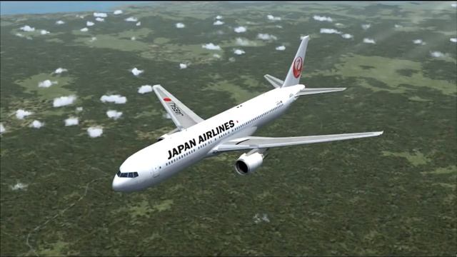 767-300ER JAL TOKYO NARITA - DALIAN смотреть онлайн