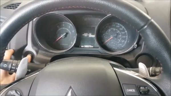 2018 Mitsubishi RVR Oil Maintenance Light Reset
