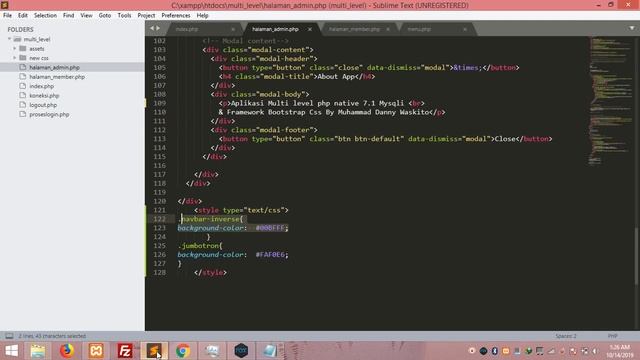 Source Code Multi level User Dengan PHP MySQLi смотреть онлайн