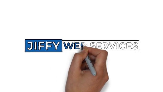 Jiffy Web Services Sketch Logo Animation смотреть онлайн