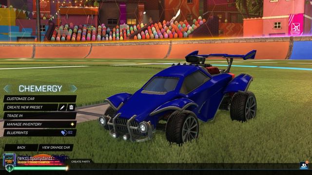Showcasing All *NEW* Painted Black Market Goal Explosion CHEMERGY" - Rocket League Season 11 смотреть онлайн