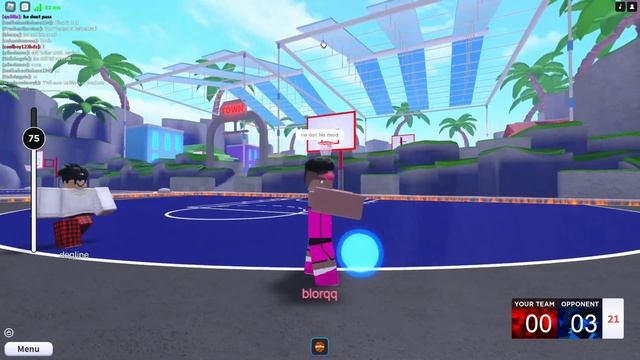 17 MINUTES OF BLORQQ DROPPING OFF LEGENDS! | ROBLOX HOOPZ! смотреть онлайн