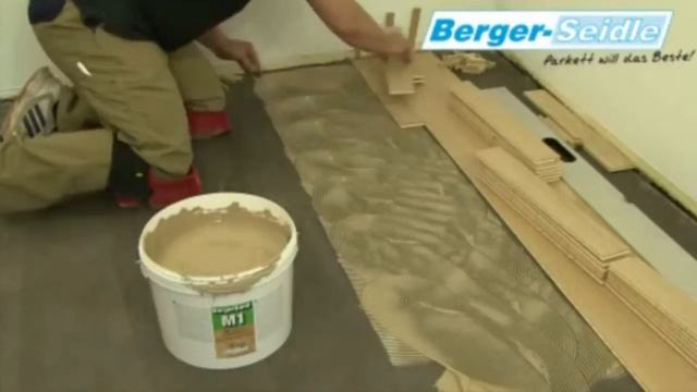 Эластичный полиуретановый клей для паркета Berger Bond M1S смотреть онлайн