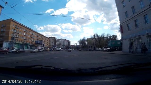 Экшн-камера SJ4000 в качестве видеорегистратора. Пример видео смотреть онлайн