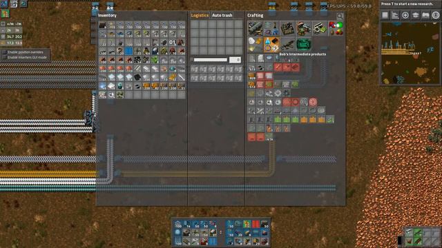 Factorio - Bobs Mod - Ep 044 - Lithium Batteries смотреть онлайн