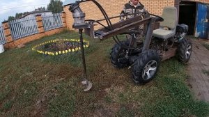 ПОМОГАТОР испытание гидромотора. Самодельный минитрактор своими руками.