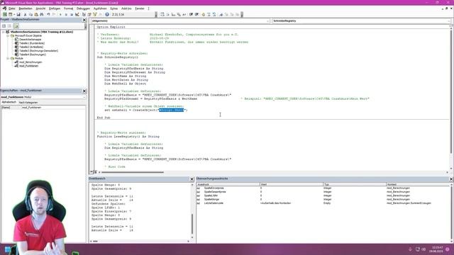 Mike zeigt: Excel VBA Crashkurs | 12 Daten langfristig speichern | Deutsch смотреть онлайн