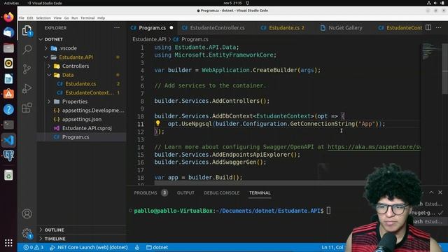 .NET e Linux Instalação, Configurações e Dicas смотреть онлайн
