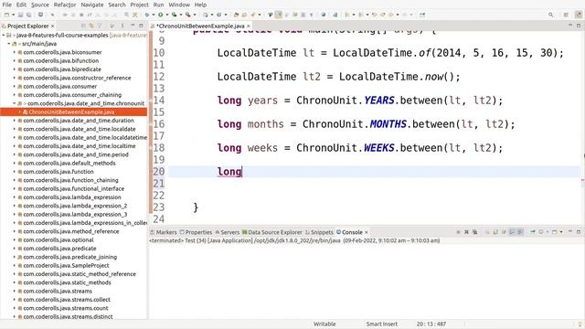 40 Calculate Difference Between Two Dates Using Java 8 ChronoUnit смотреть онлайн