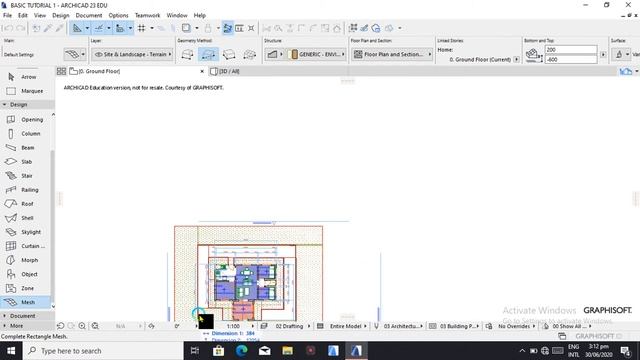 Creating a Simple Site Plan & Adding Landscaping Elements in Archicad . LESSON 7 смотреть онлайн