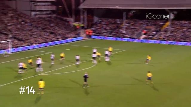 Arsenal - Top 30 Free Kicks смотреть онлайн