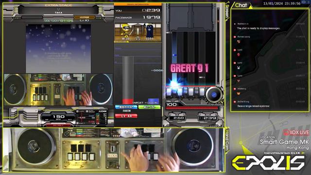 [SMART GAME (MK)] Beatmania IIDX 31 EPOLIS Livestream смотреть онлайн
