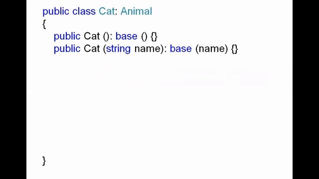 ООП. Приклад Animal System. Мови C++ та C# смотреть онлайн