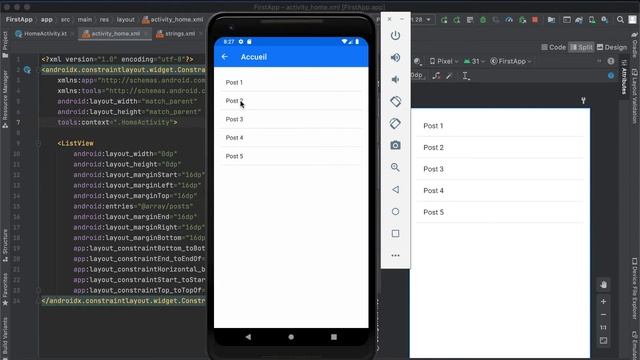 #11 Formation Développeur Android - ListView (Part 1) смотреть онлайн