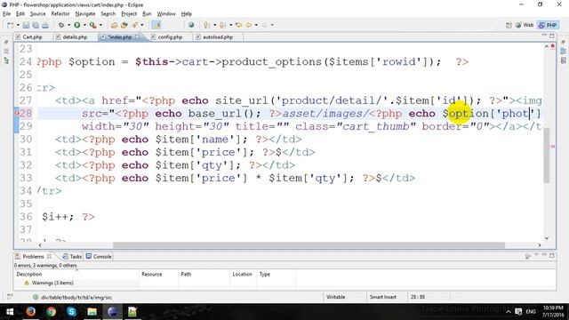 Building An ECommerce Store Using CodeIgniter Framework - Part 6 - Shopping Cart смотреть онлайн