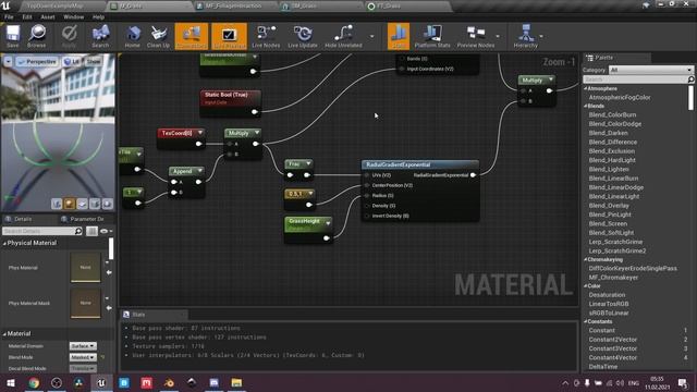 Stylized Reactive Grass in UE4/UE5 смотреть онлайн