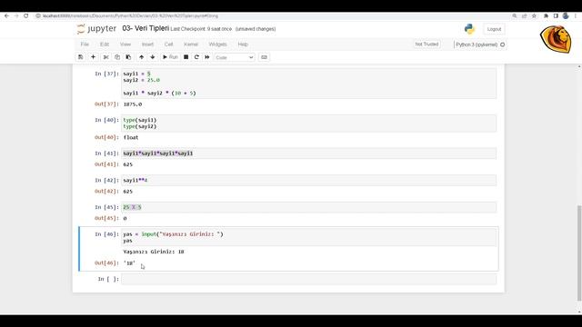 Python Dersleri | 04- İnteger-Float Veri Tipi смотреть онлайн