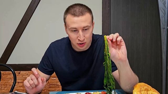 Шашлык баранина за 450 тенге/Эноки с халяльным беконом/Стейк за 2500 тенге/креветки за 700 тенге смотреть онлайн